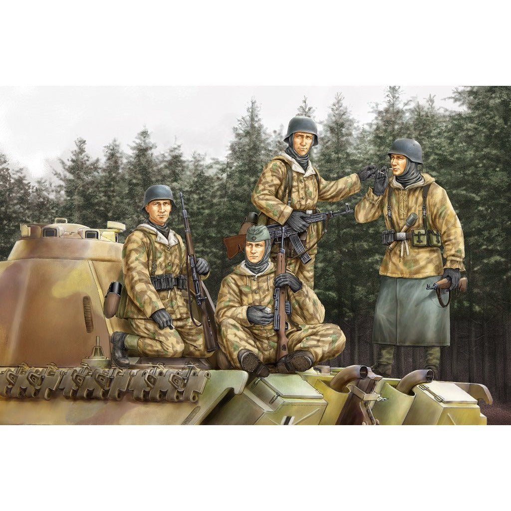 Hobby Boss 1/35 German Panzer Grenadiers Vol.1 84404-Hobby Boss-ModelCars.com