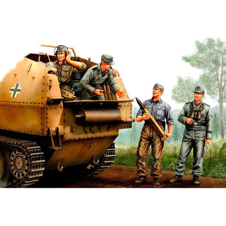 Hobby Boss 1/35 German SPG Crew 84402-Hobby Boss-ModelCars.com