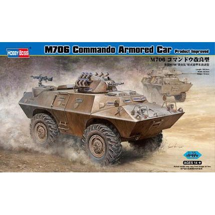 Hobby Boss 1/35 M706 Commando Armored Car Product Improved 82419-Hobby Boss-ModelCars.com