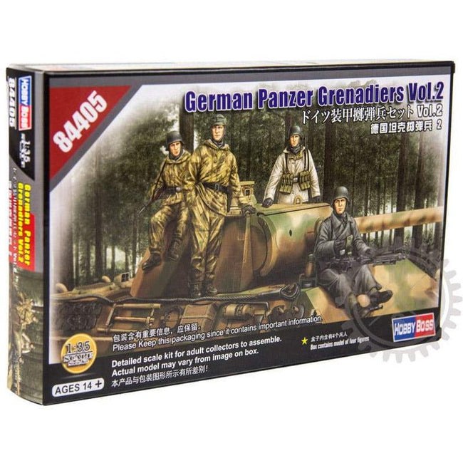 Hobby Boss 1/35 scale German Panzer Grenadiers - Heartland - ModelCars.com