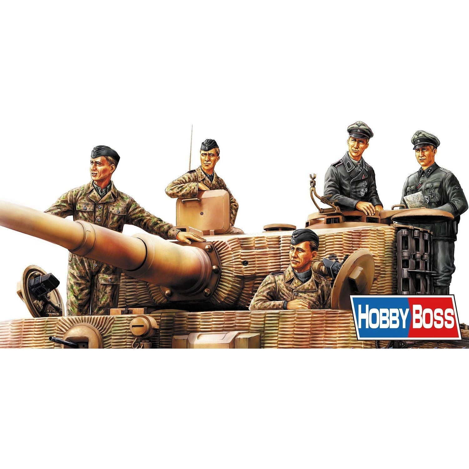 Hobby Boss 1/35 scale German Panzer Tank Crew (Normandy 1944) - Heartland - ModelCars.com