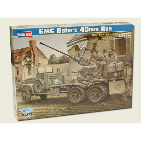 Hobby Boss 1/35 scale GMC Bofors 40mm Gun-Hobby Boss-ModelCars.com
