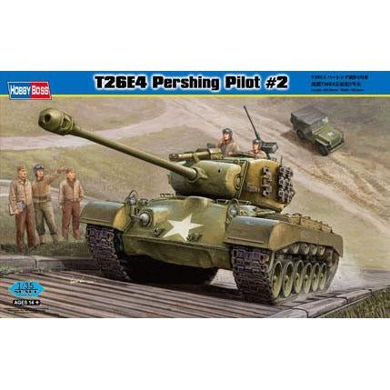 Hobby Boss 1/35 T26E4 Pershing Pilot 2 82427-Hobby Boss-ModelCars.com