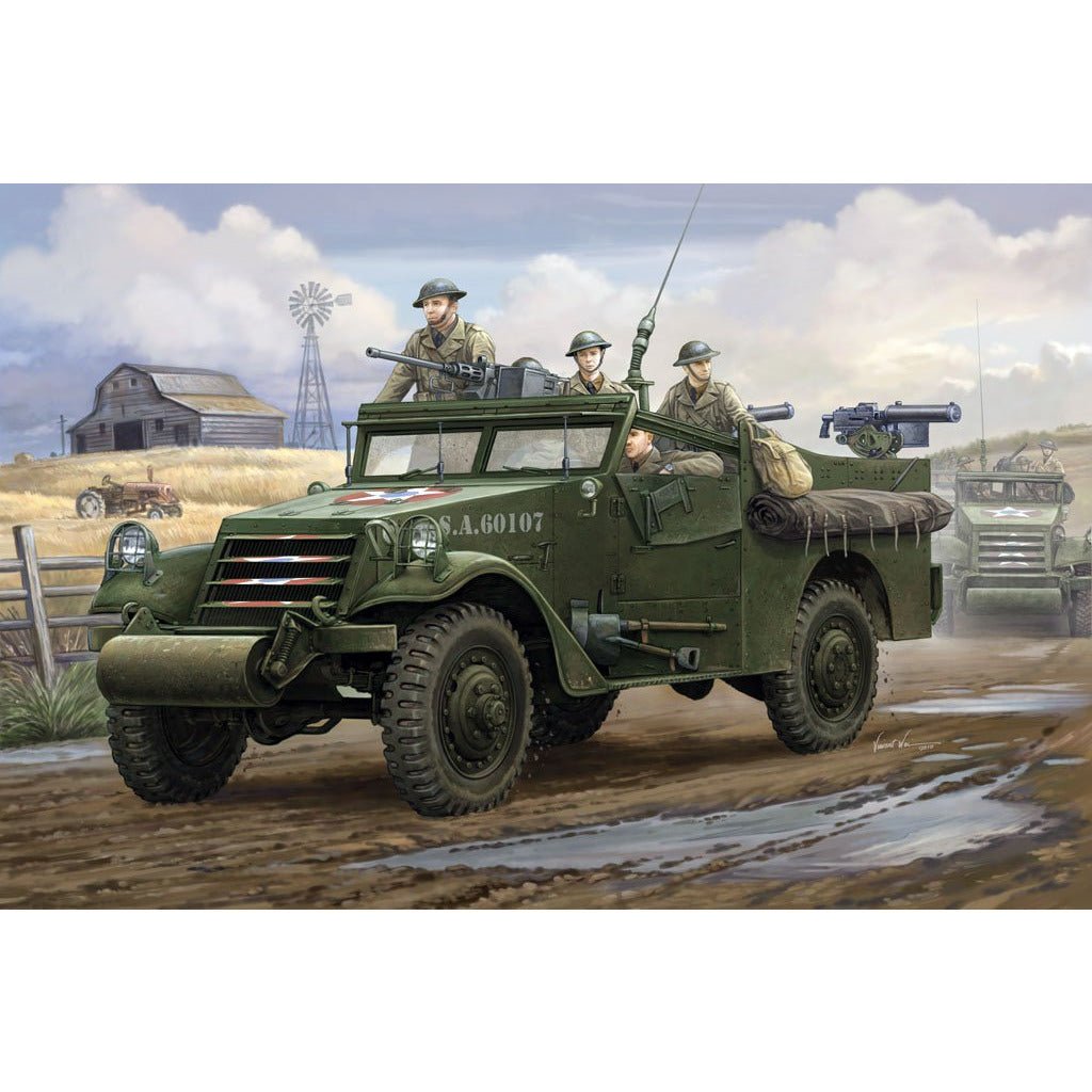 Hobby Boss 1/35 U.S. M3A1 "White Scout Car" Early Production 82451 - Heartland - ModelCars.com