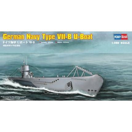 Hobby Boss 1/350 DKM Navy Type VII-B U-Boat 83504-Hobby Boss-ModelCars.com