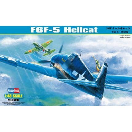 Hobby Boss 1/48 F6F-5 Hellcat 80339-Hobby Boss-ModelCars.com