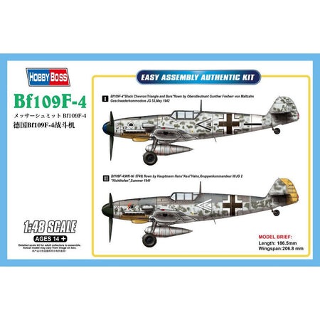 Hobby Boss 1/48 scale Bf109F-4-Hobby Boss-ModelCars.com