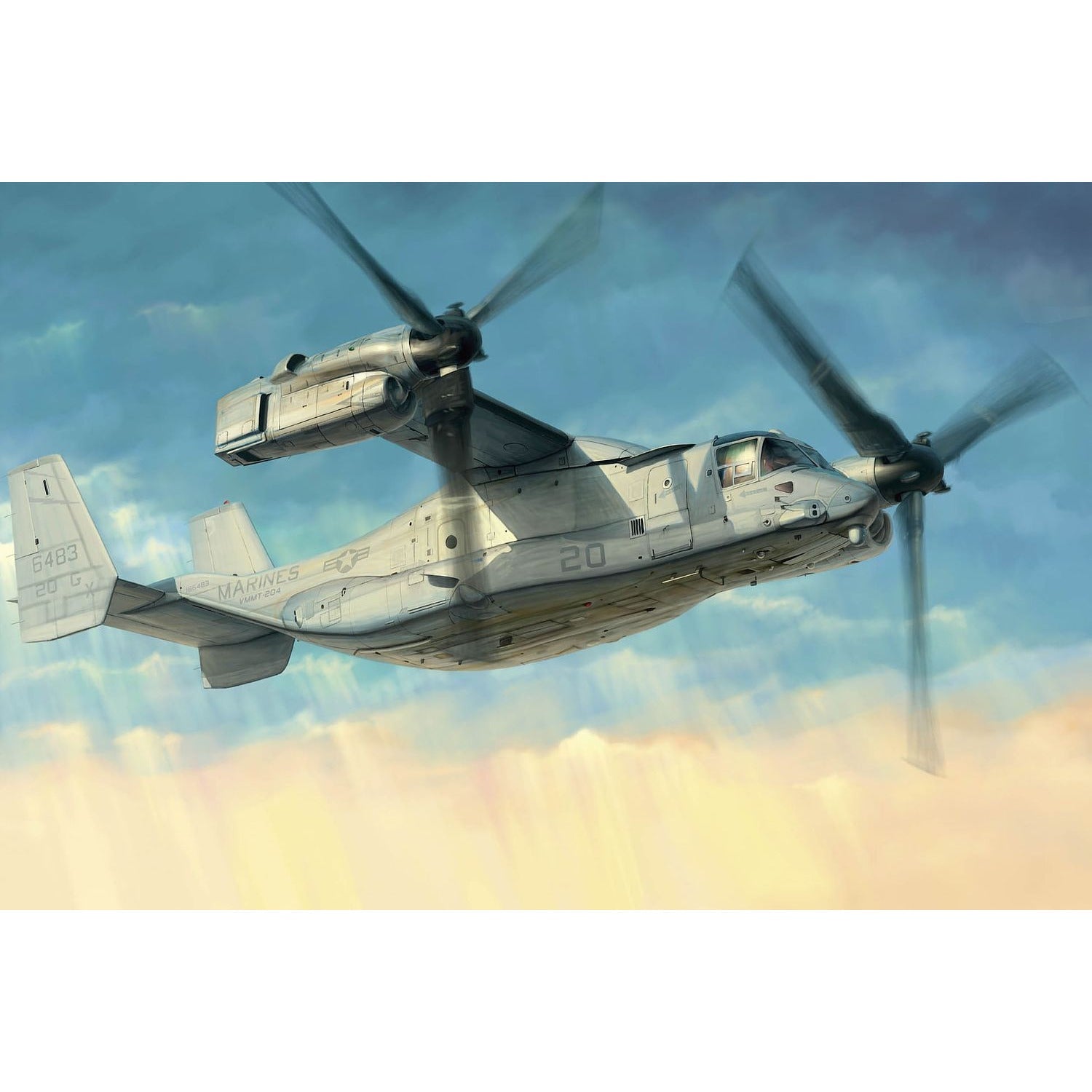 Hobby Boss 1/48 scale MV - 22 Osprey - Heartland - ModelCars.com