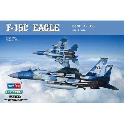 Hobby Boss 1/72 F - 15C Eagle Fighter 80270 - Heartland - ModelCars.com