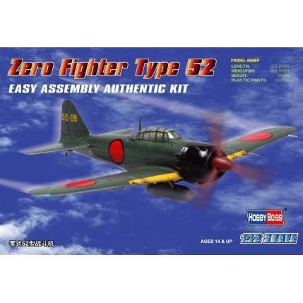 Hobby Boss 1/72 Japanese A6M5 Type 0 Model 52 80241-Hobby Boss-ModelCars.com