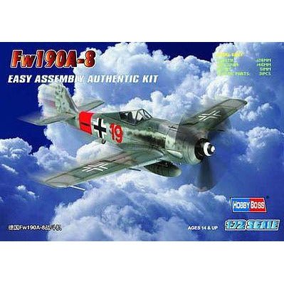 Hobby Boss 1/72 scale Fw190A - 8 German Fighter - Heartland - ModelCars.com