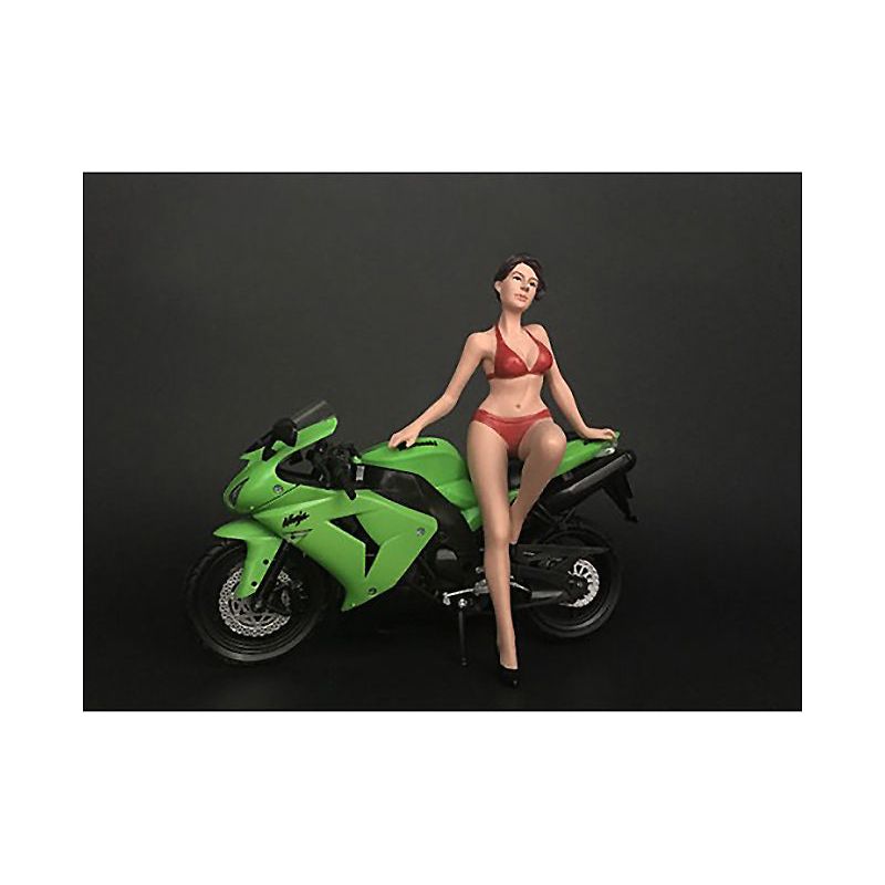 Hot Bike Model Elizabeth Figurine for 1/12 Scale Motorcycle Models by American Diorama-American Diorama-ModelCars.com
