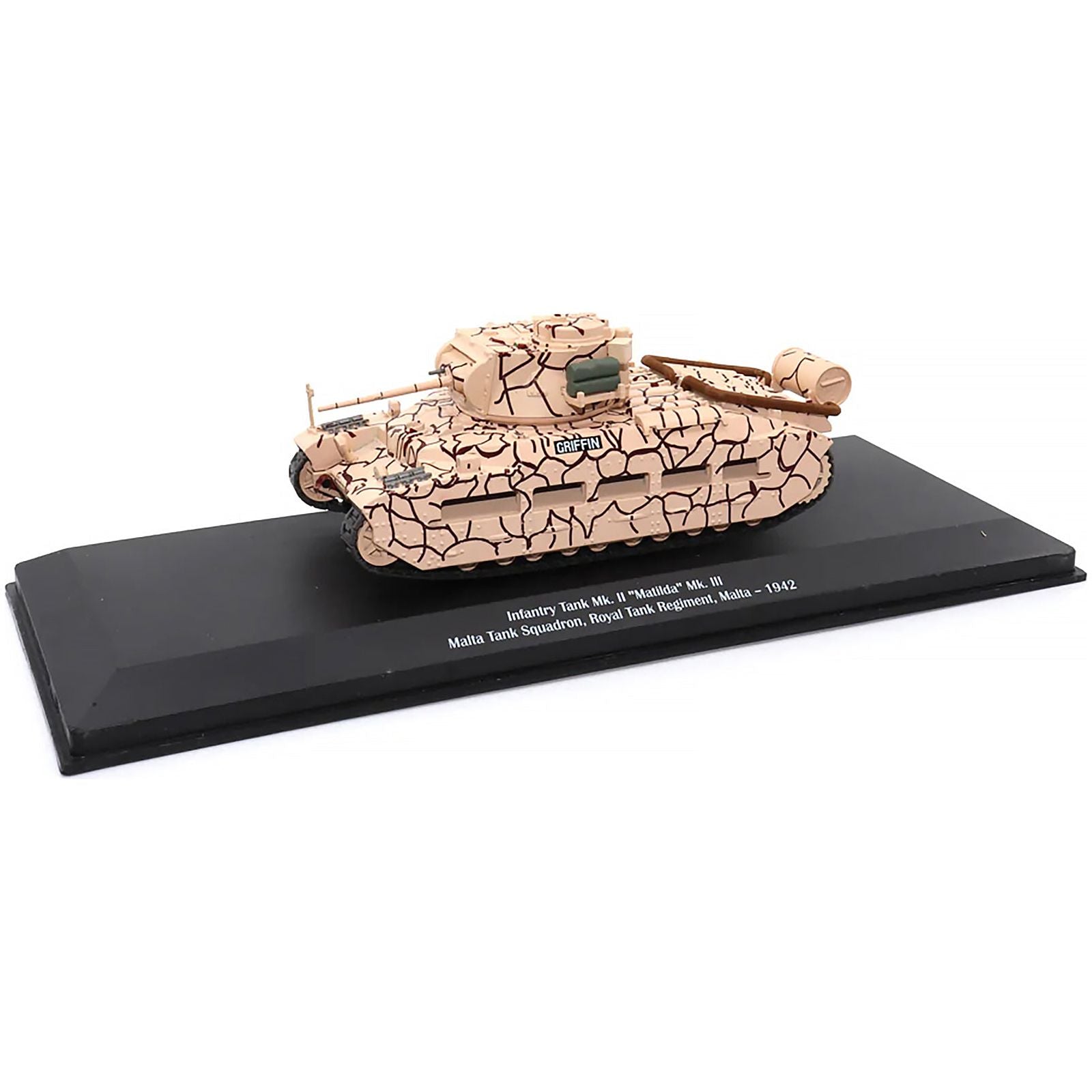 Infantry Tank Mk. II "Matilda" Mk. III "Griffin" "Malta Tank Squadron Royal Tank Regiment Malta 1942" 1/43 Diecast Model by AFVs of WWII - AFV's of WWII - ModelCars.com