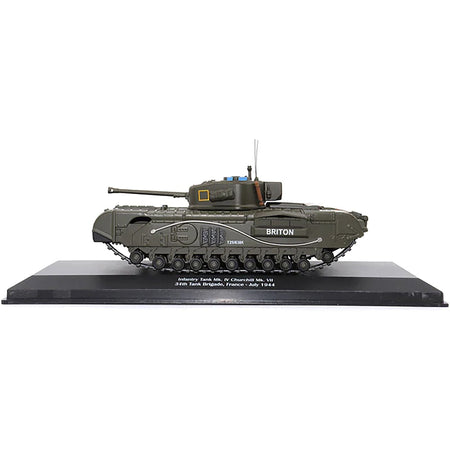 Infantry Tank Mk. IV Churchill Mk. VII "Briton" "UK 34th Tank Brigade France July 1944" 1/43 Diecast Model by AFVs of WWII - AFV's of WWII - ModelCars.com