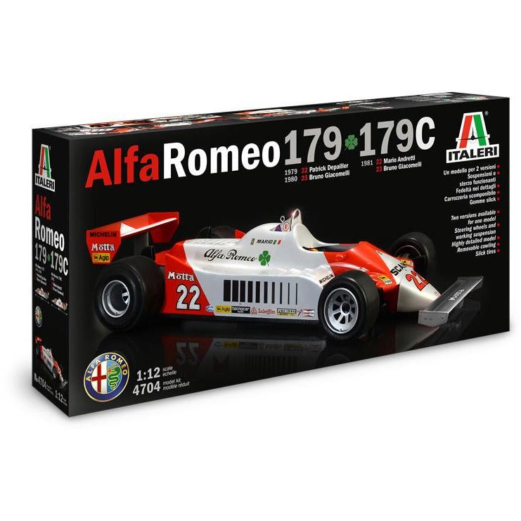 Italeri 1/12 Alfa Romeo 179 - 179C - Italeri - ModelCars.com