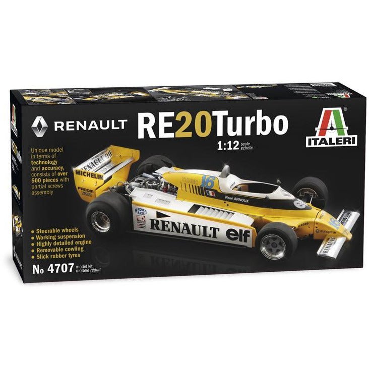 Italeri 1/12 Renault Re 20 Turbo-Italeri-ModelCars.com