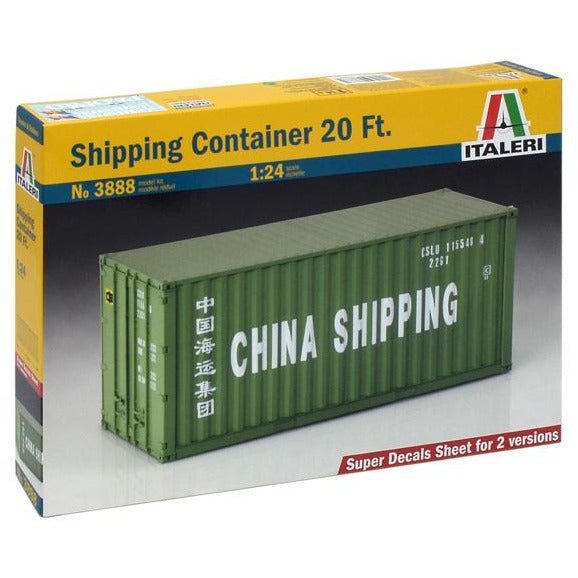 Italeri 1/24 20' Container-Italeri-ModelCars.com