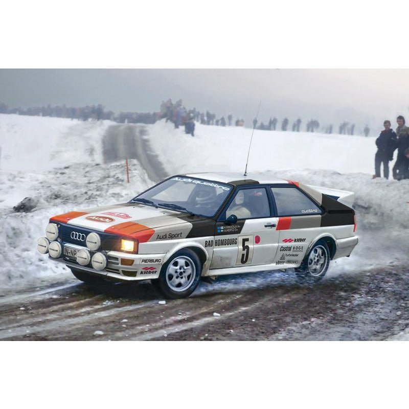 Italeri 1/24 Audi Quattro Rally-Italeri-ModelCars.com