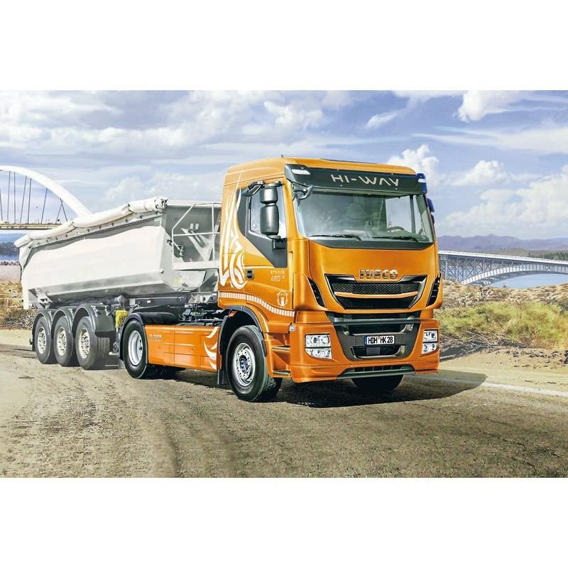 Italeri 1/24 Iveco Hi-Way 480 E5 Low Roof-Italeri-ModelCars.com