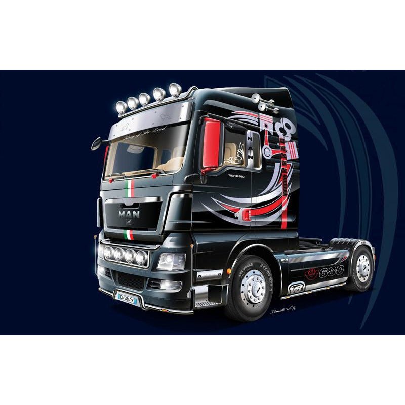 Italeri 1/24 Man Tgx Xlx-Italeri-ModelCars.com