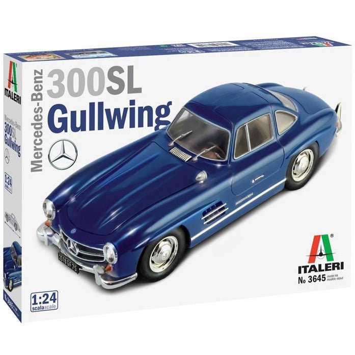 Italeri 1/24 Mercedes Benz 300 Sl Gullwing-Italeri-ModelCars.com