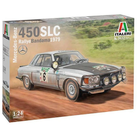 Italeri 1/24 Mercedes - Benz 450SLC Rallye Bandama 1979 - Italeri - ModelCars.com