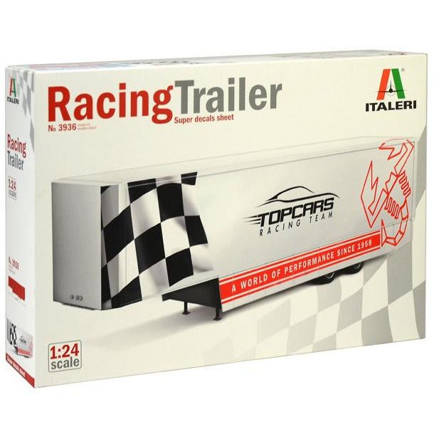Italeri 1/24 Racing Trailer - Italeri - ModelCars.com