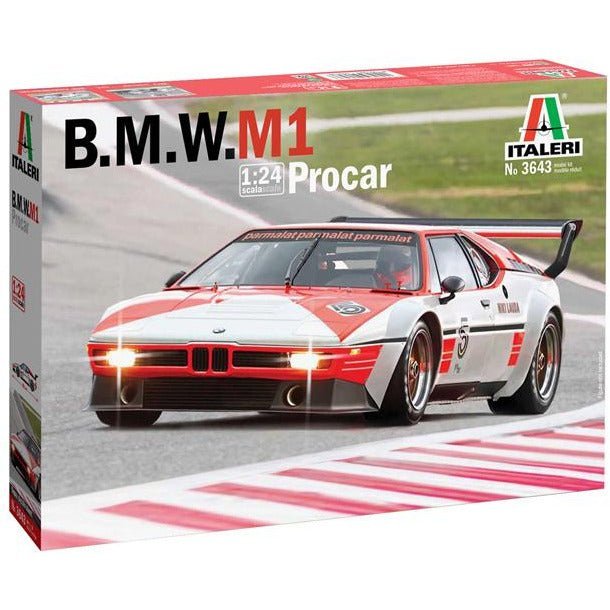 Italeri 1/24 Scale B.W.M. M1 Procar-Italeri-ModelCars.com