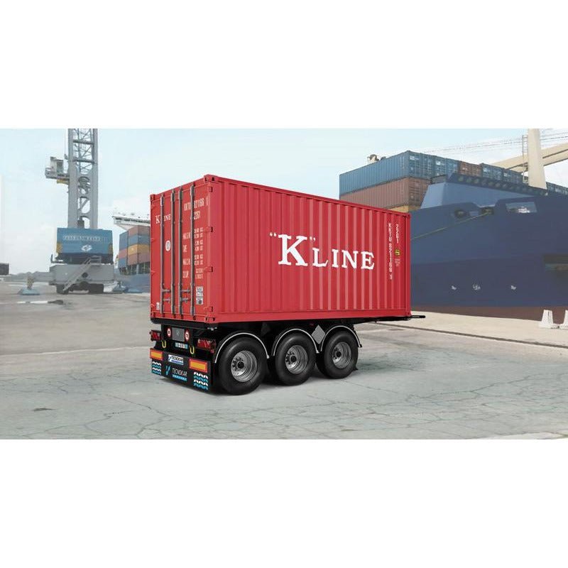 Italeri 1/24 Tecnokar 20' Container Trailer-Italeri-ModelCars.com