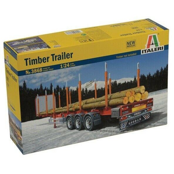 Italeri 1/24 Timber Trailer - Italeri - ModelCars.com