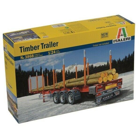 Italeri 1/24 Timber Trailer-Italeri-ModelCars.com