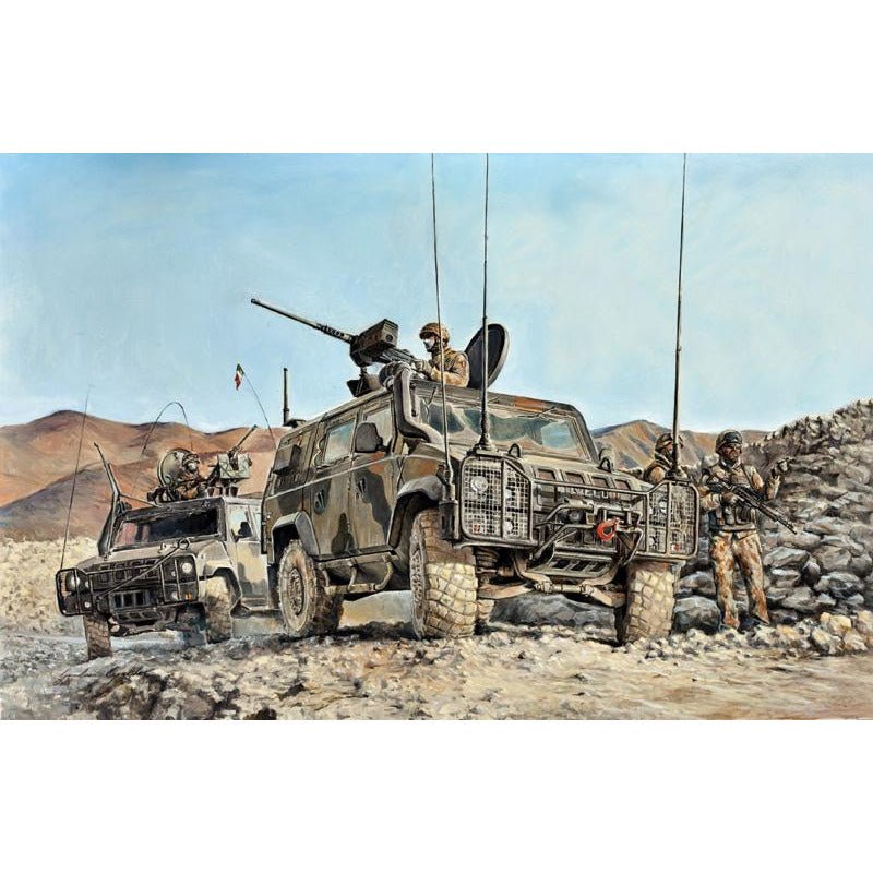 Italeri 1/35 Lmv Lince-Italeri-ModelCars.com
