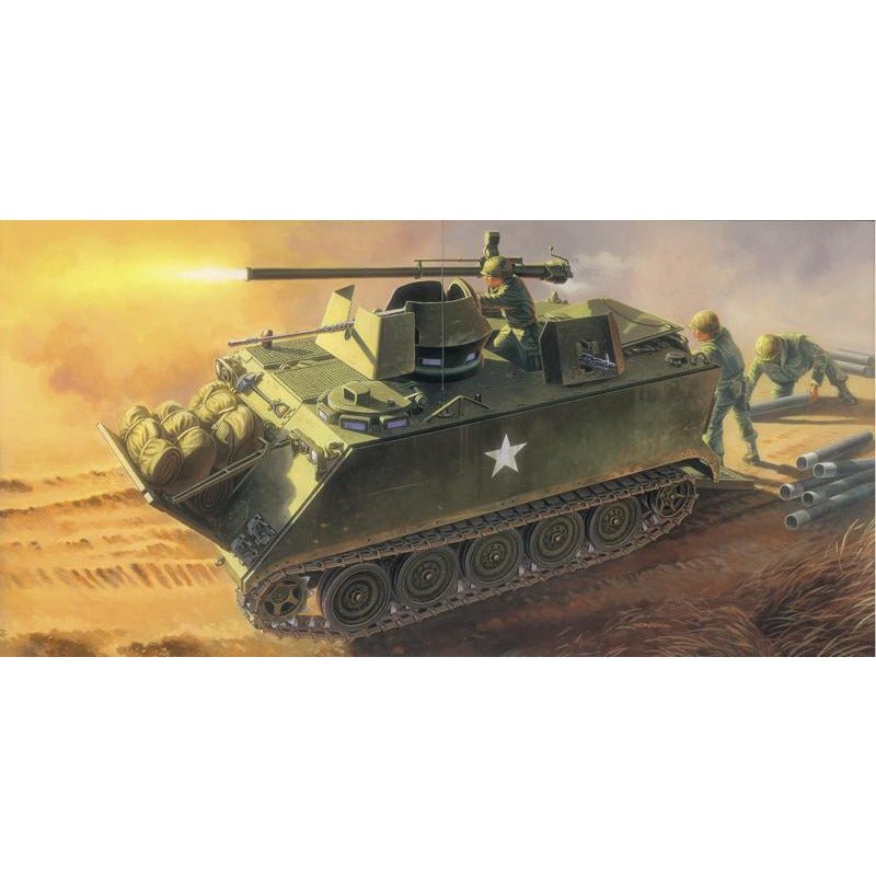 Italeri 1/35 M113 Acav W/106Mm Recoilless Gun-Italeri-ModelCars.com