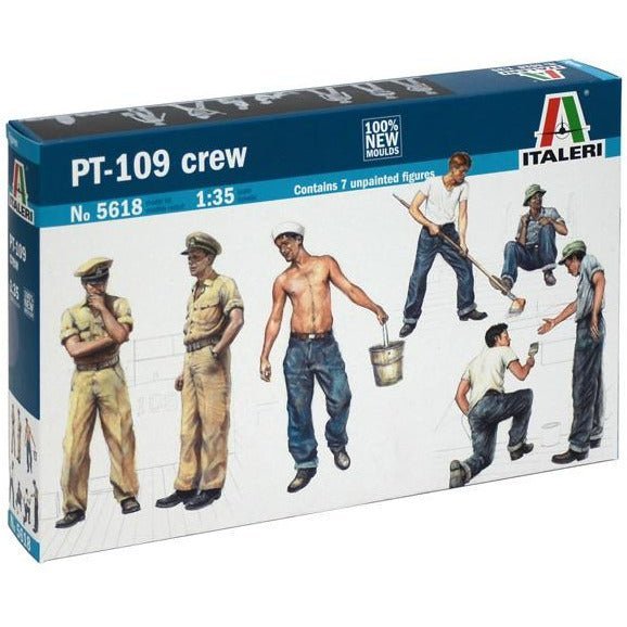 Italeri 1/35 Pt-109 Crew-Italeri-ModelCars.com
