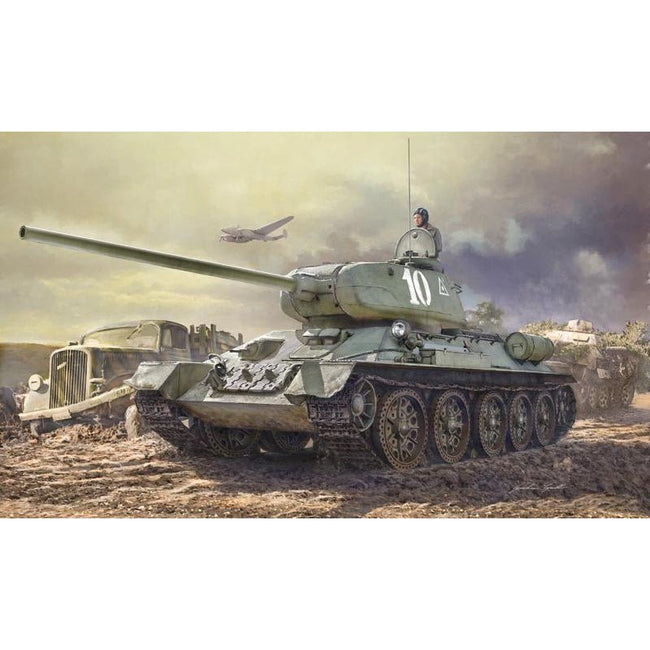 Italeri 1/35 T34/85 Zavod 183 Mod. 1944 - Italeri - ModelCars.com