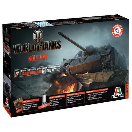 Italeri 1/35 World Of Tanks - Jagdpanzer Iv-Italeri-ModelCars.com