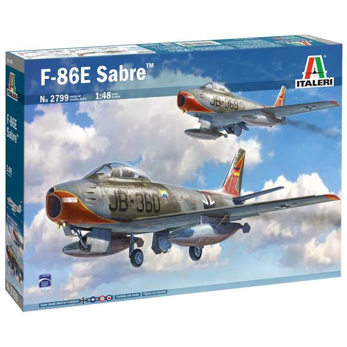 Italeri 1/48 Scale F - 86E Sabre - Italeri - ModelCars.com