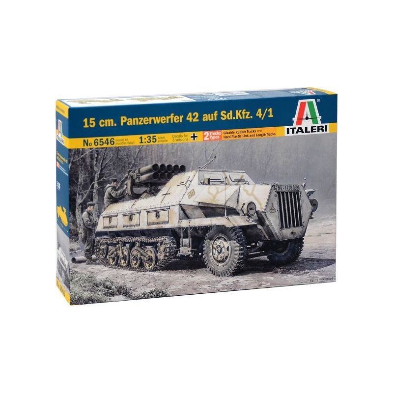 Italeri 15 cm. PANZERWERFER 42 AUF SD.KFZ. 4/1-Italeri-ModelCars.com
