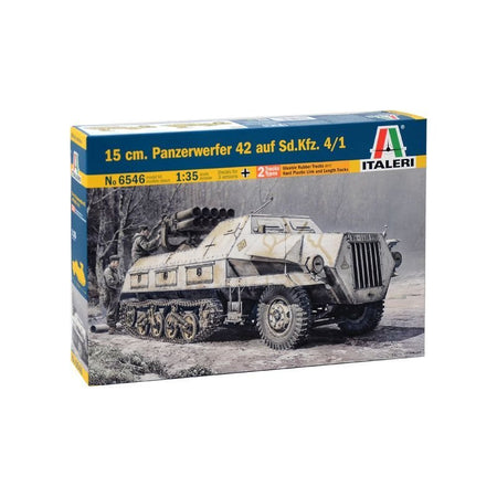 Italeri 15 cm. PANZERWERFER 42 AUF SD.KFZ. 4/1-Italeri-ModelCars.com