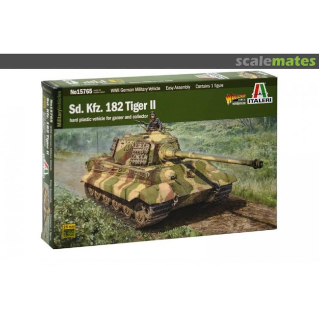 Italeri 1/52 SD.KFZ 182 Tiger II-Italeri-ModelCars.com