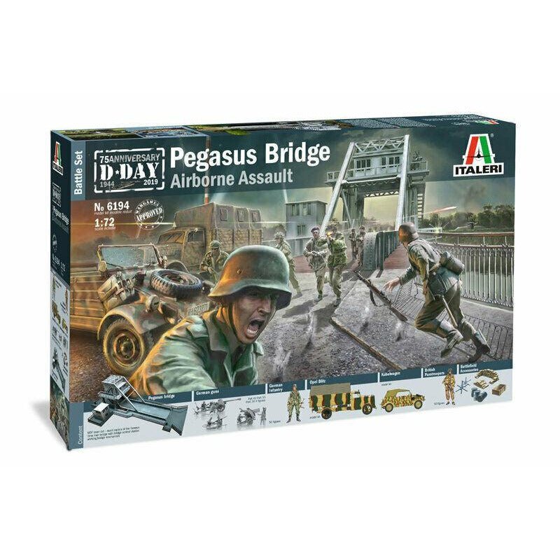 Italeri 1/72 Battle Set 75 D.Day-Italeri-ModelCars.com