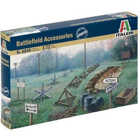 Italeri 1/72 Battlefield Accessories - Italeri - ModelCars.com