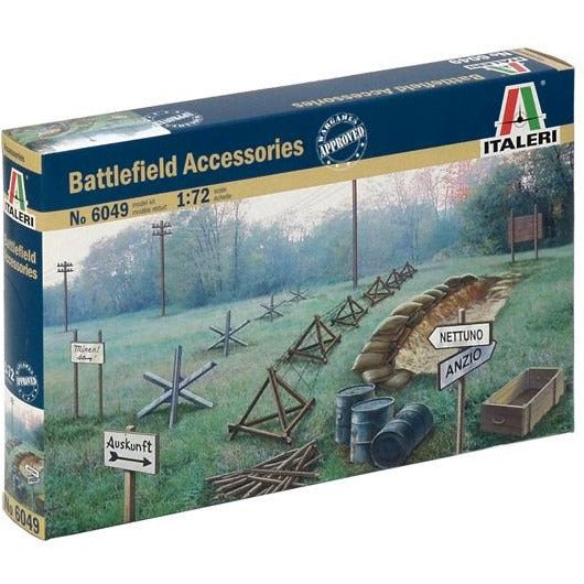 Italeri 1/72 Battlefield Accessories - Italeri - ModelCars.com