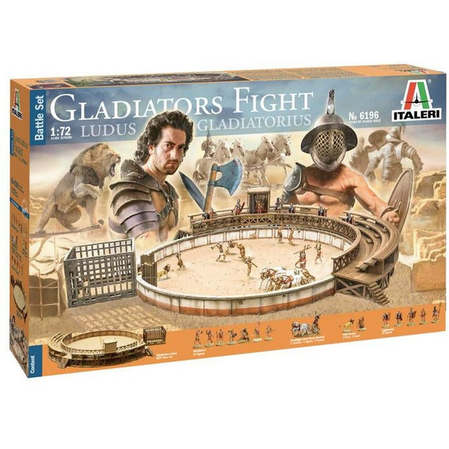 Italeri 1/72 Gladiators Fight - Battle Set - Italeri - ModelCars.com