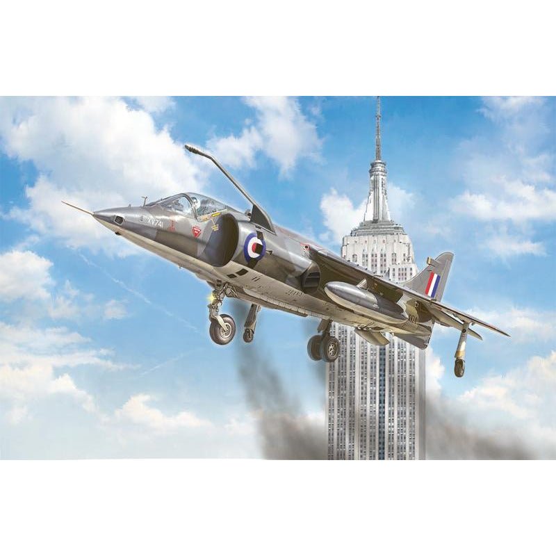 Italeri 1/72 Harrier Gr.1 Transatlantic Air Race 50Th Ann.-Italeri-ModelCars.com
