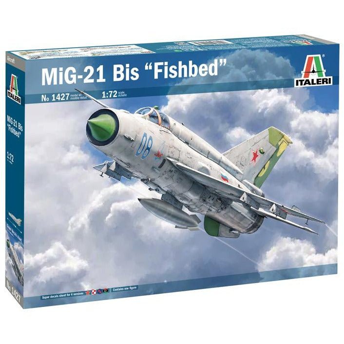 Italeri 1/72 Mig-21 Bis ''Fishbed''-Italeri-ModelCars.com