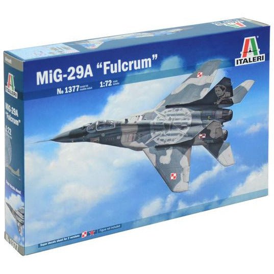 Italeri 1/72 MIG - 29A "Fulcrum" - Italeri - ModelCars.com