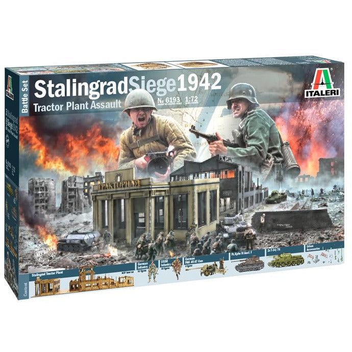 Italeri 1/72 Stalingrad Siege 1942 - Battle Set - Italeri - ModelCars.com