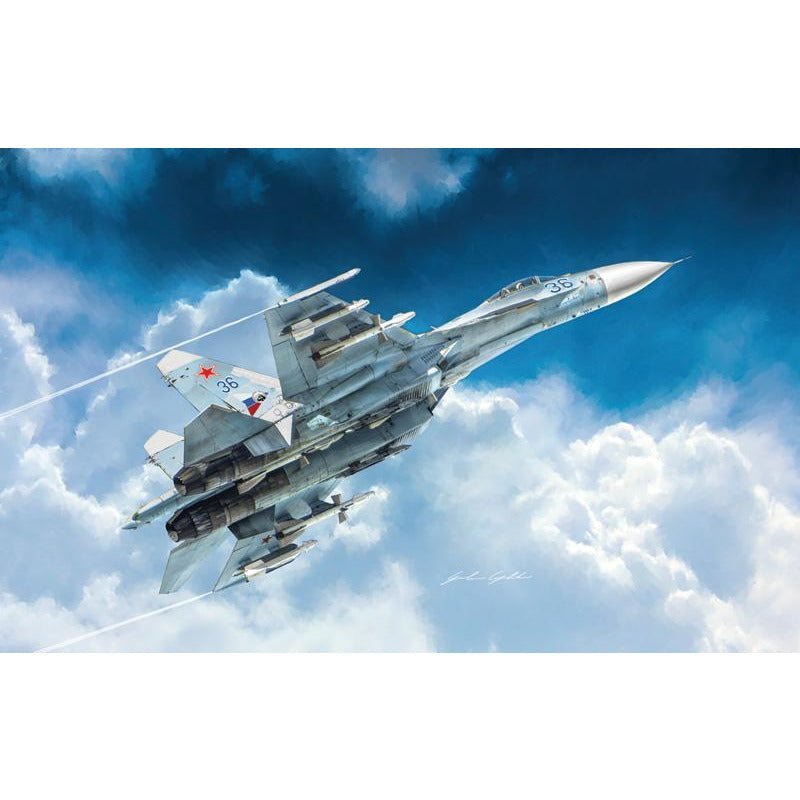 Italeri 1/72 Su-27 Flanker-Italeri-ModelCars.com
