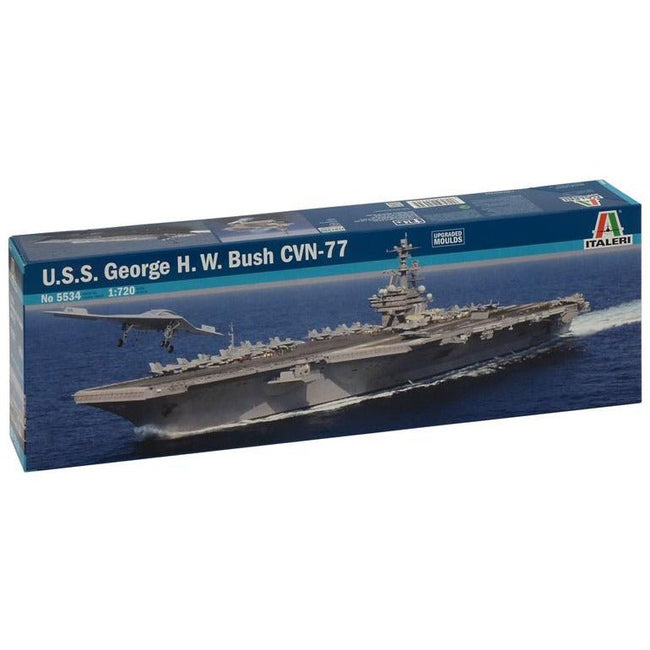 Italeri 1/720 U.S.S. George H.W. Bush Cvn - 77 - Italeri - ModelCars.com